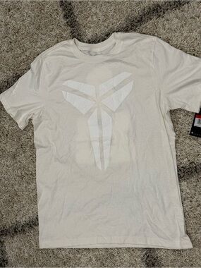 Nike Kobe Bryant Mamba Halo Tee T-Shirt Size Large White HF6453 100 Brand New